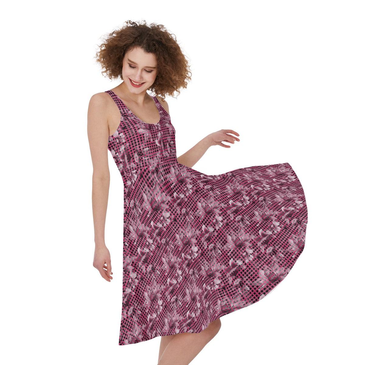 Parma Floral A-line Women's Dress
