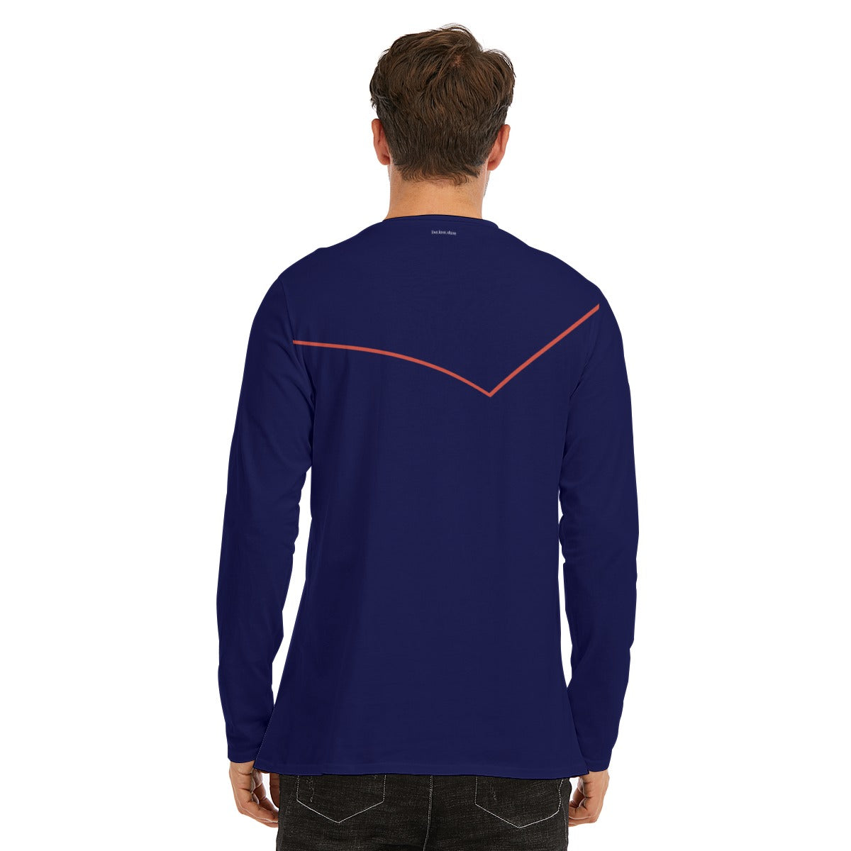 Vluxe Go Long Sleeve T-Shirt Cotton in Navy