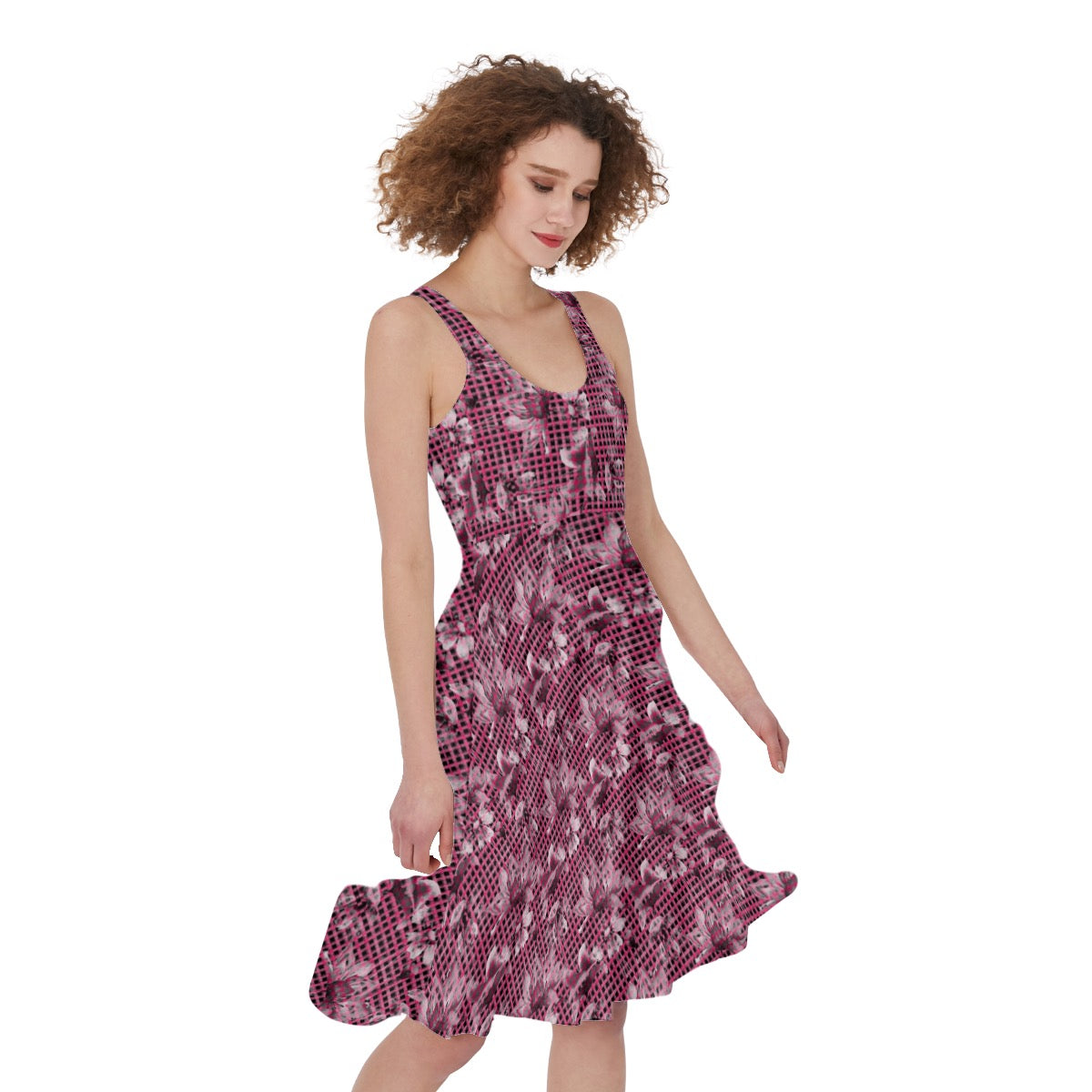 Parma Floral A-line Women's Dress
