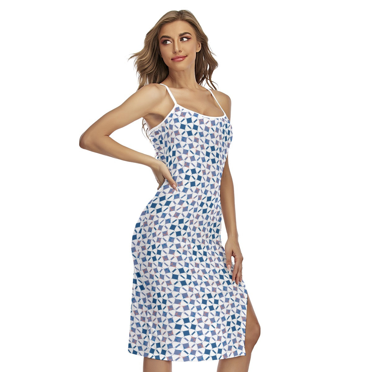 Budapest Women's Back Cross Cami Dress
