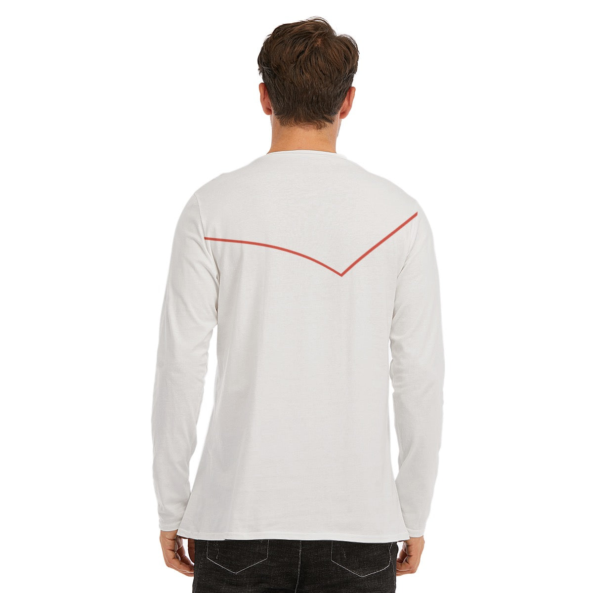 Vluxe Go Long Sleeve T-Shirt | Cotton in White