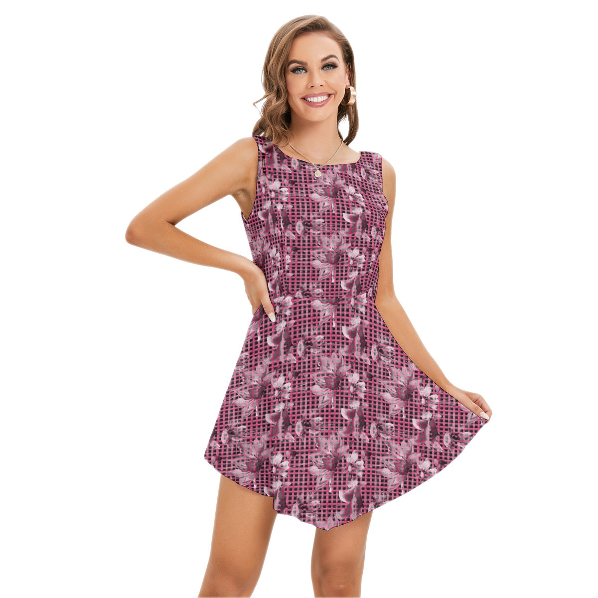 Parma Floral Women's Sleeveless Dress