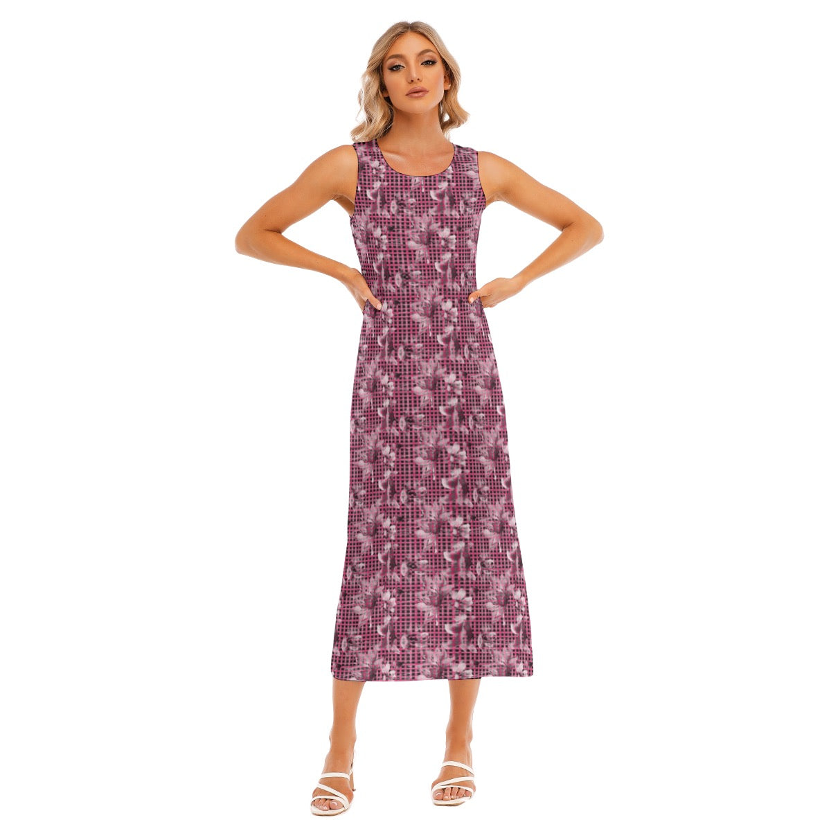Parma Floral Women's Vest Dress