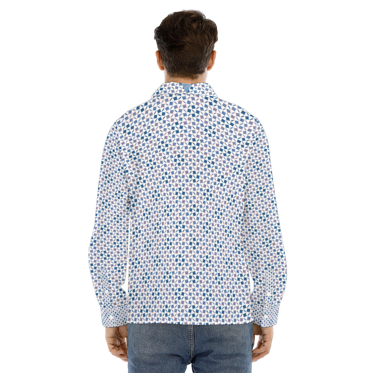 Budapest Men's Buttonup Shirt With Concealed Placket