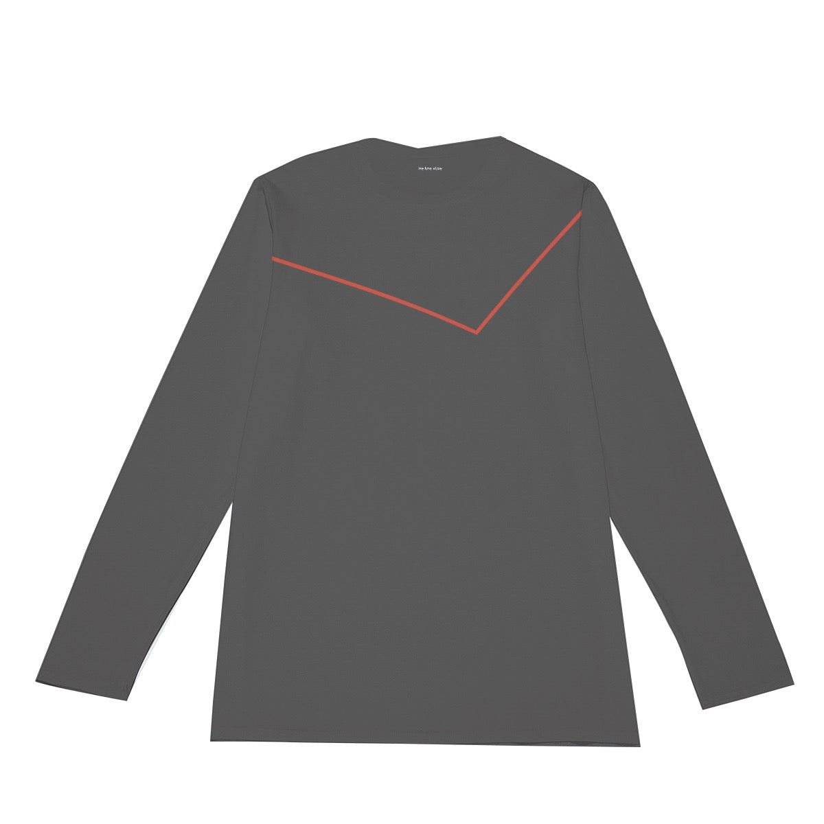 Vluxe Go Long Sleeve T-Shirt | Cotton in Steel Gray