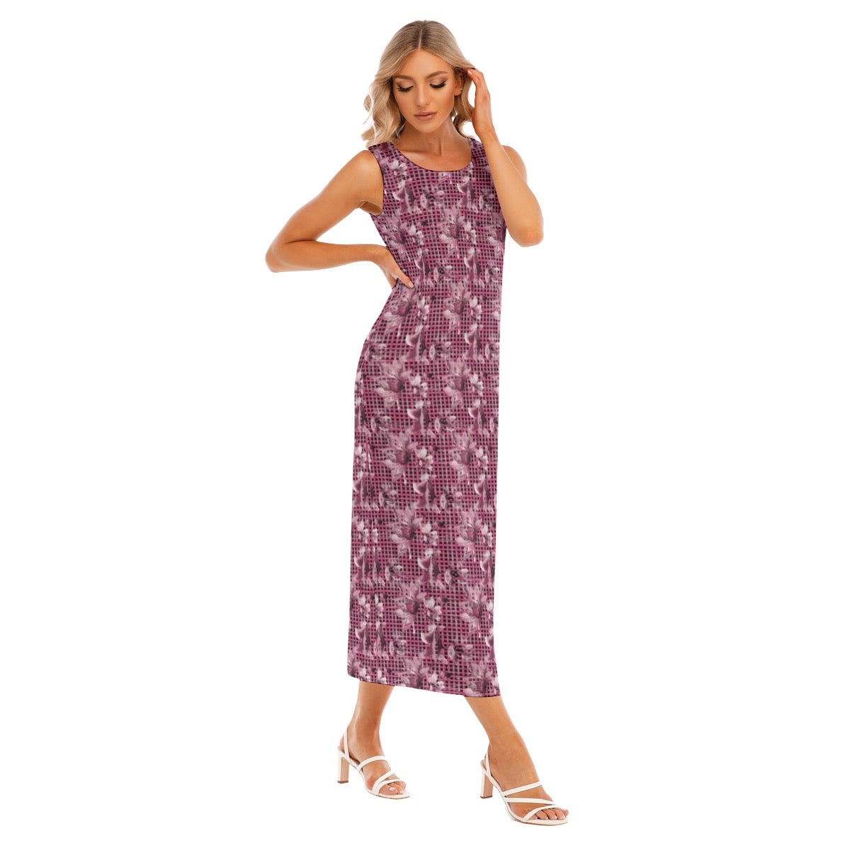 Parma Floral Women's Vest Dress