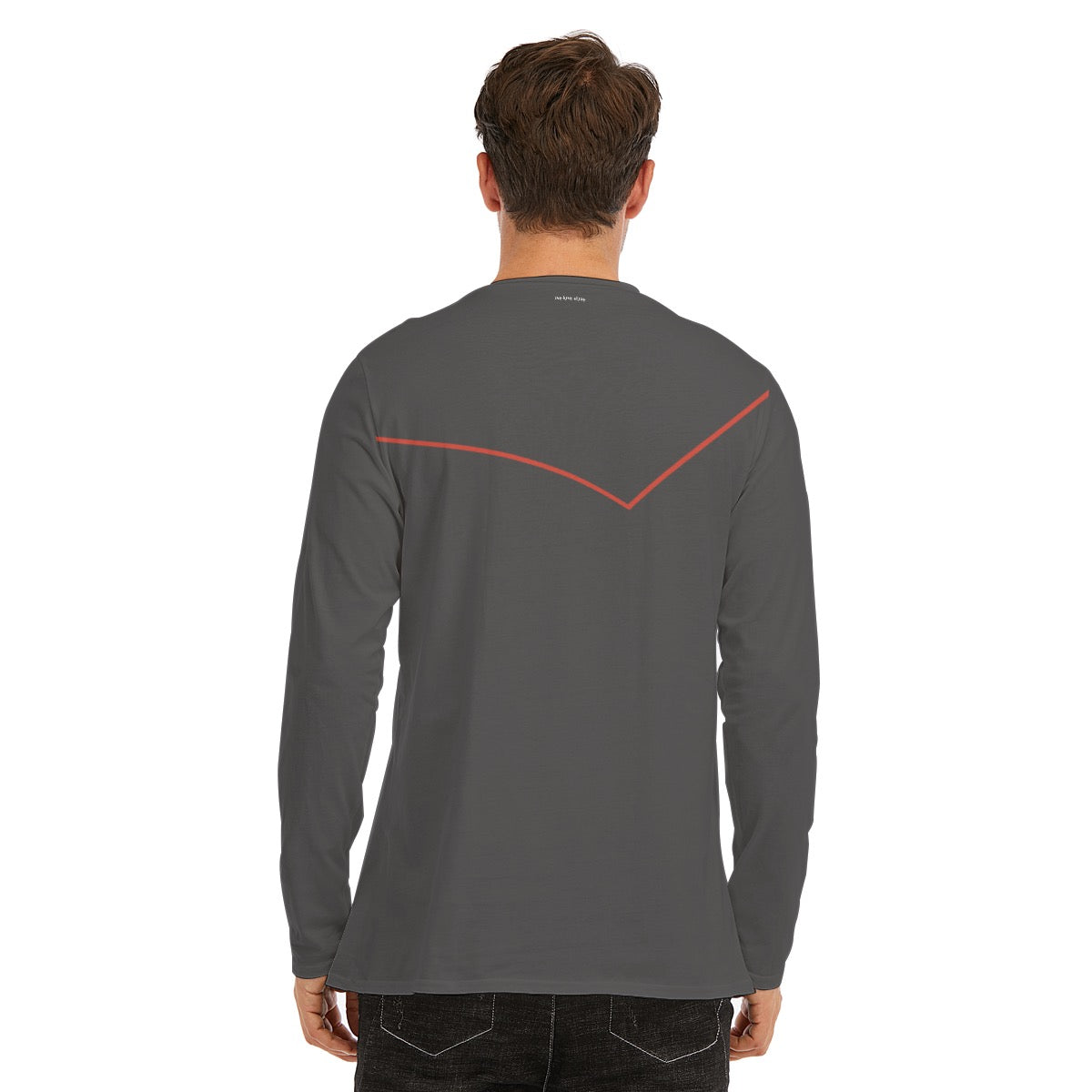 Vluxe Go Long Sleeve T-Shirt | Cotton in Steel Gray