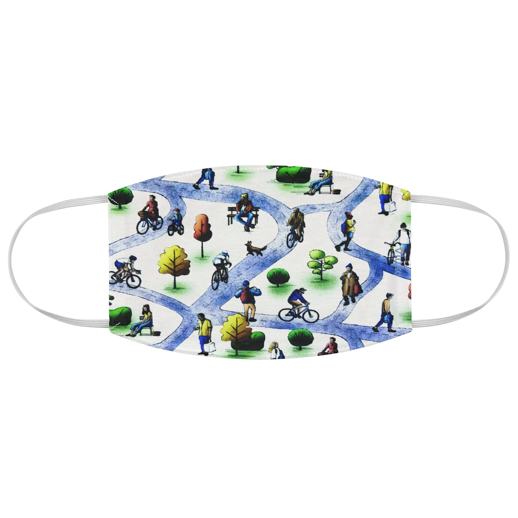 In The Park Double Layer Fabric Face Mask
