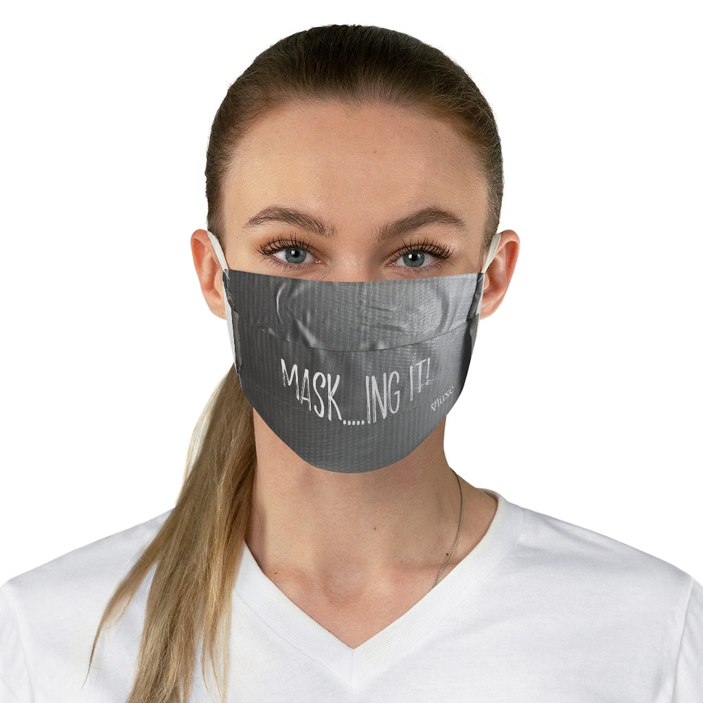 Mask...ing it Double Layer Fabric Face Mask from Vluxe by Lucky Nahum