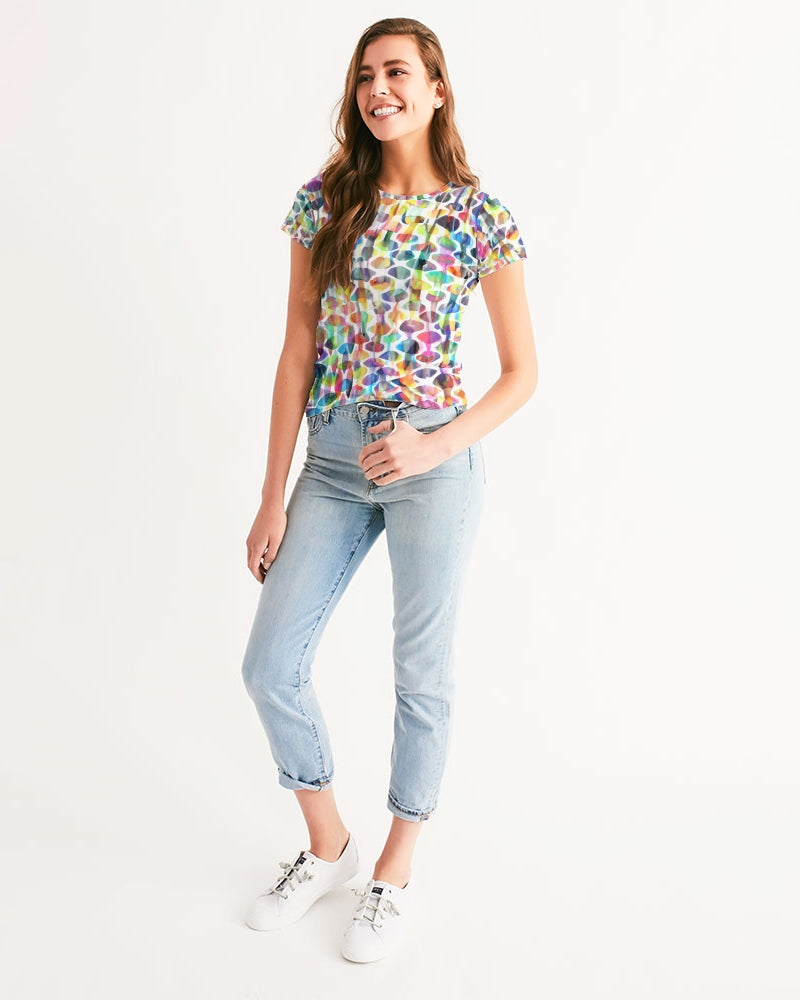Vieste Women's All-Over Print Tee