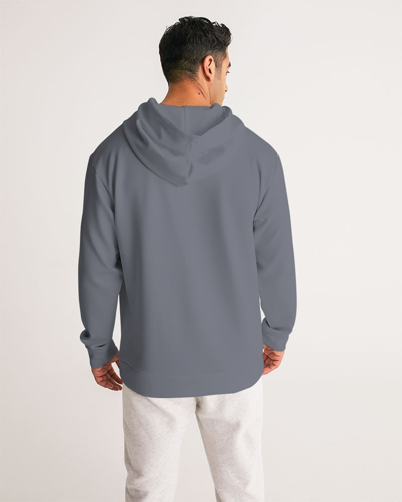 Solid State Of Mind Gray Men's Hoodie
