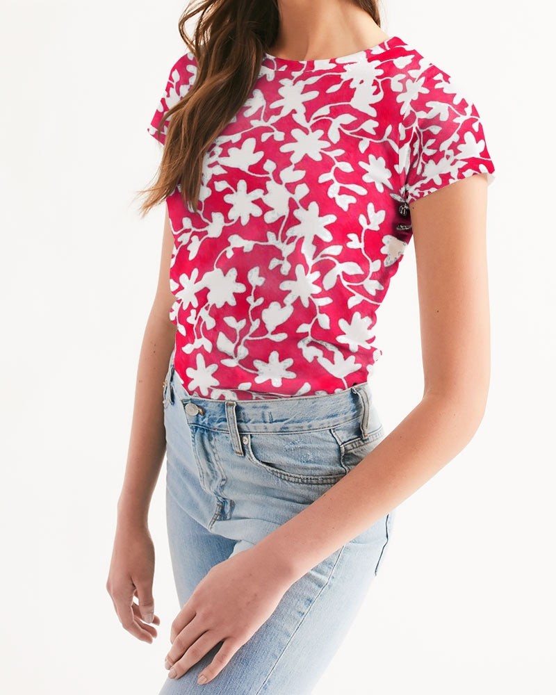 Camo Flower Flame Women's Tee
