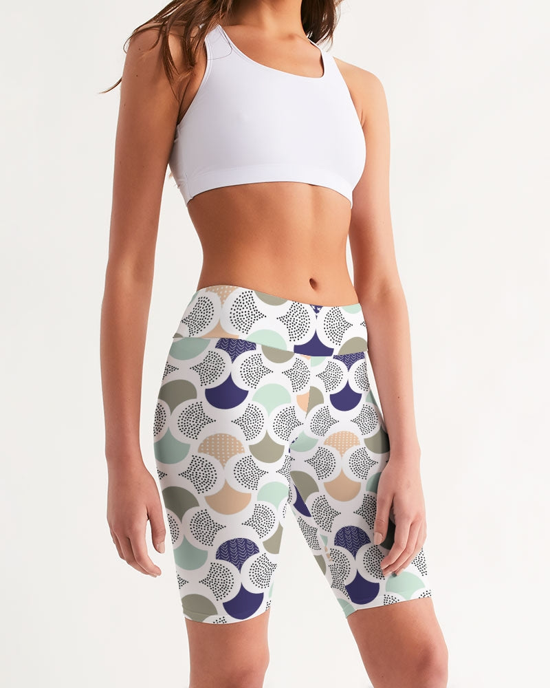 Shells Women's Mid-Rise Bike Shorts