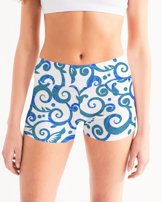 Bali High Women's Mid-Rise Yoga Shorts | Always Get Lucky