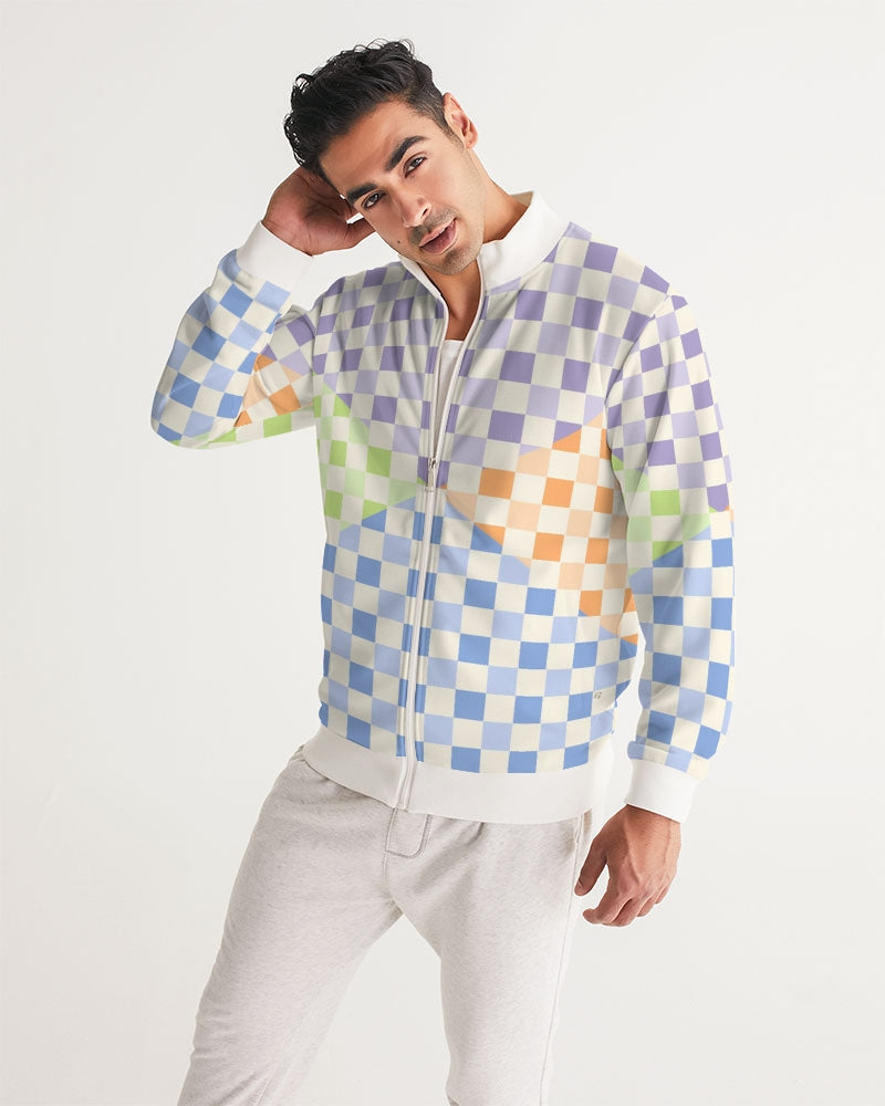 Criss Cross Check Multi Men's Track Jacket