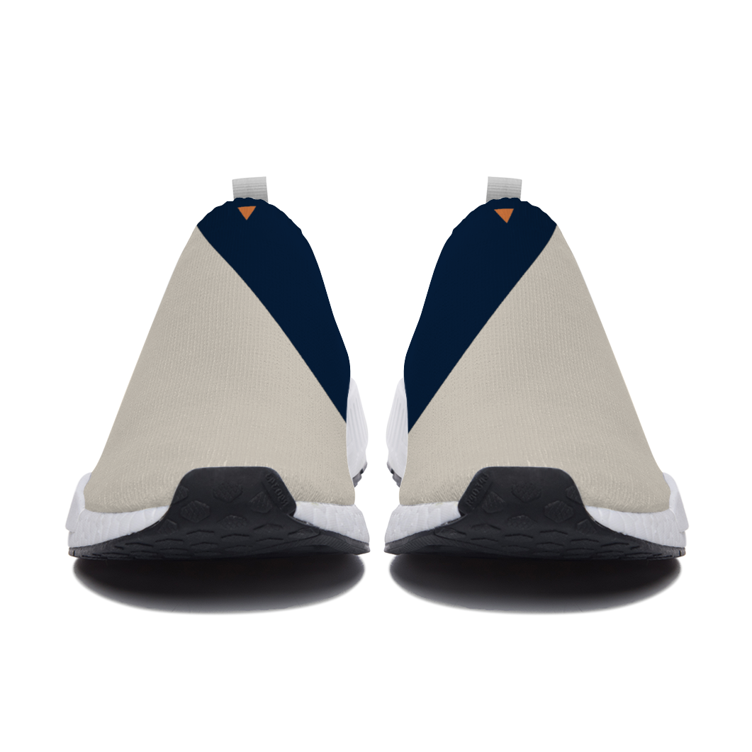 Block Blues Slip On Lightweight Sneakers from Vluxe by Lucky Nahum