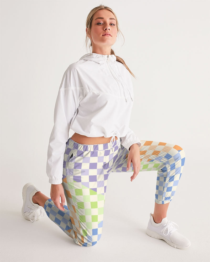 Criss Cross Check Multi Women's Track Pants