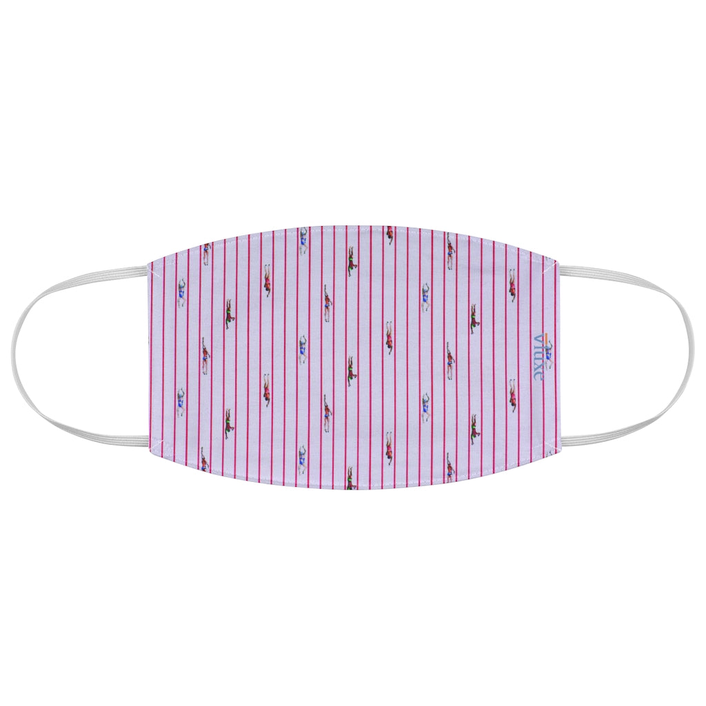 Swimmer Red Double Layer Fabric Face Mask