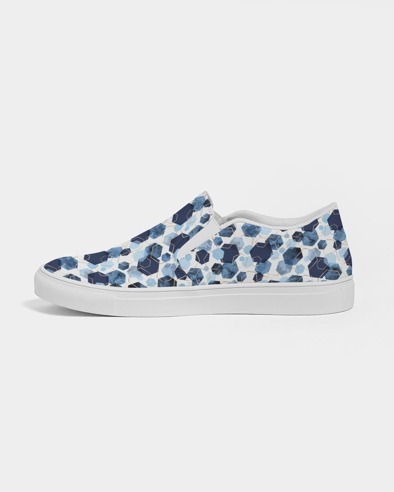 Night Diamonds Men's Slip-On Canvas Shoe