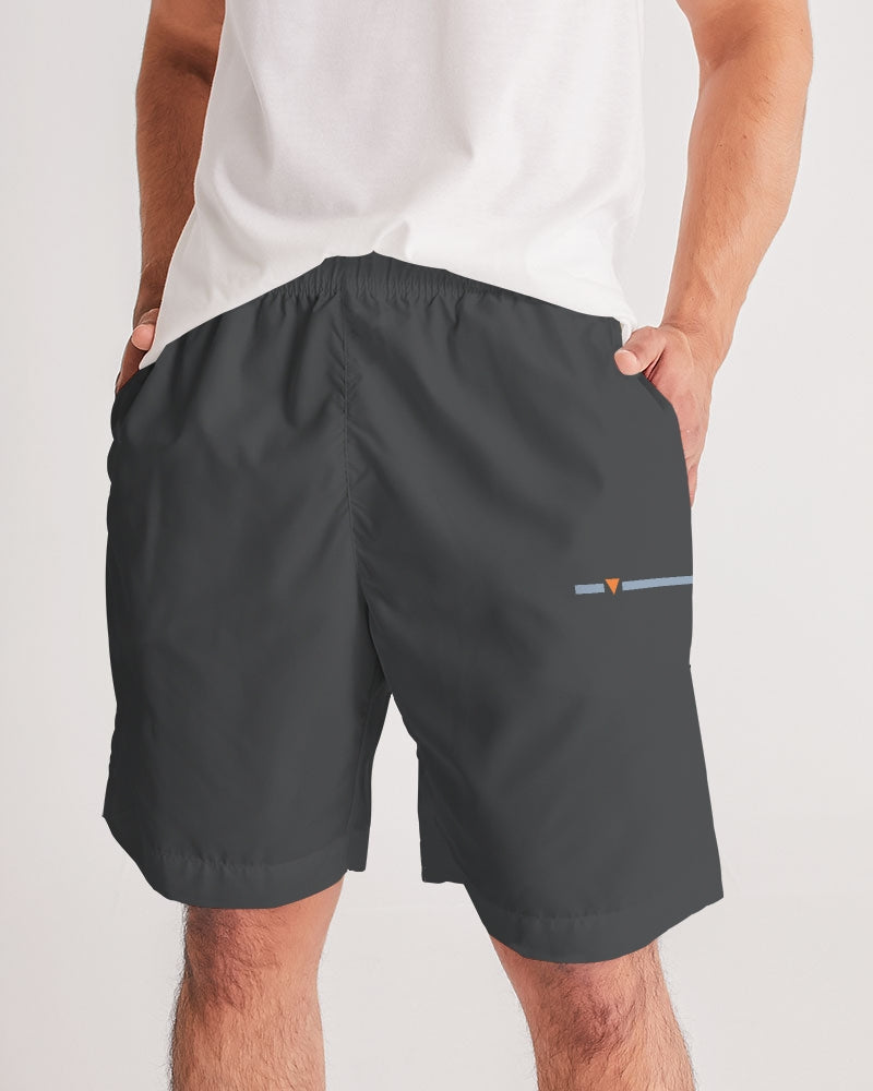 The Split Gray Men's Jogger Shorts
