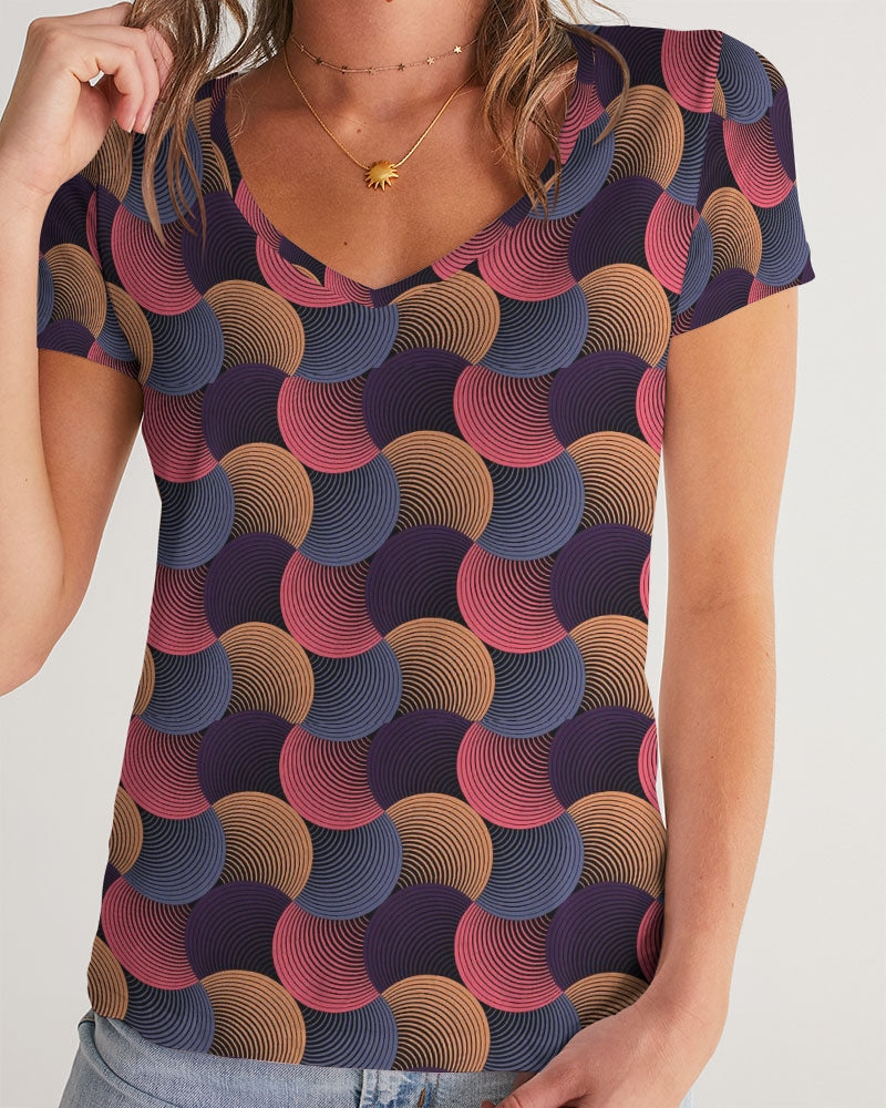 Parquet Women's V-Neck Tee