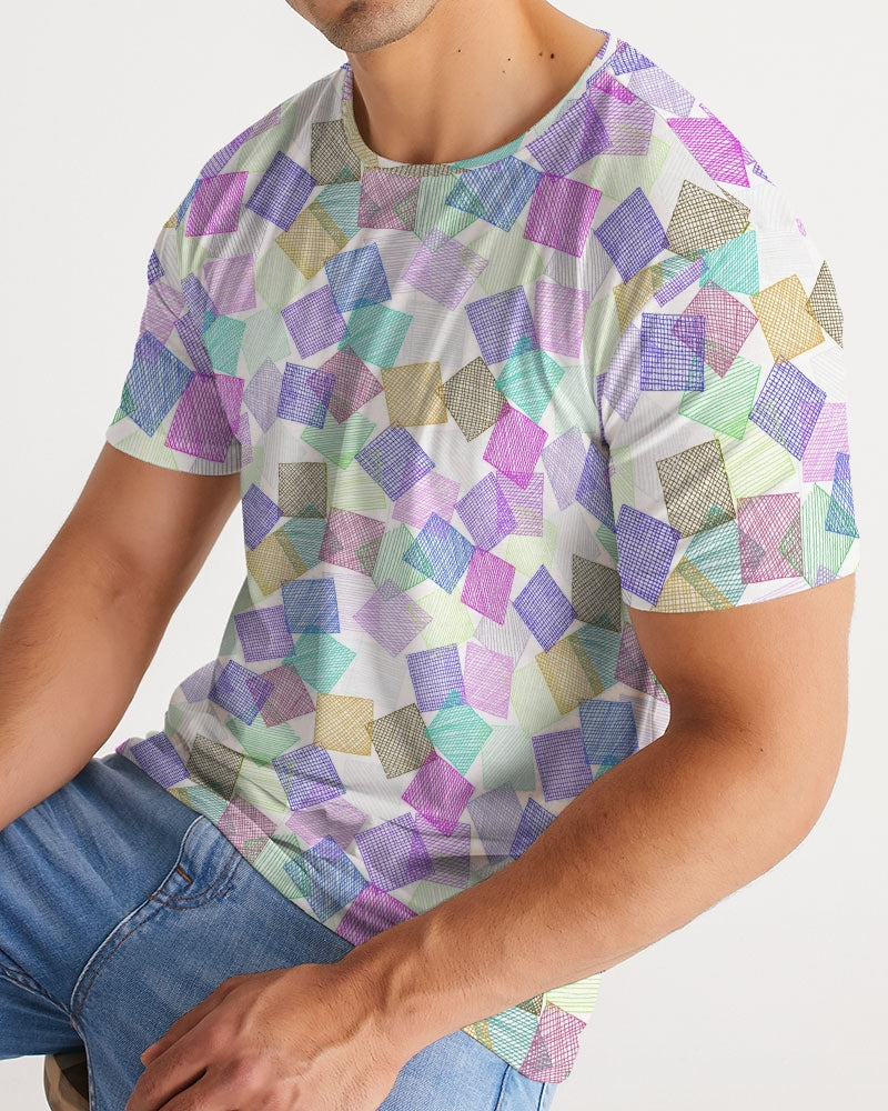 Boxes White Men's Tee