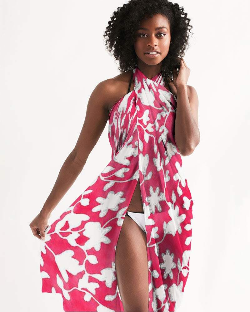 Camo Flower Flame Swim Cover Up
