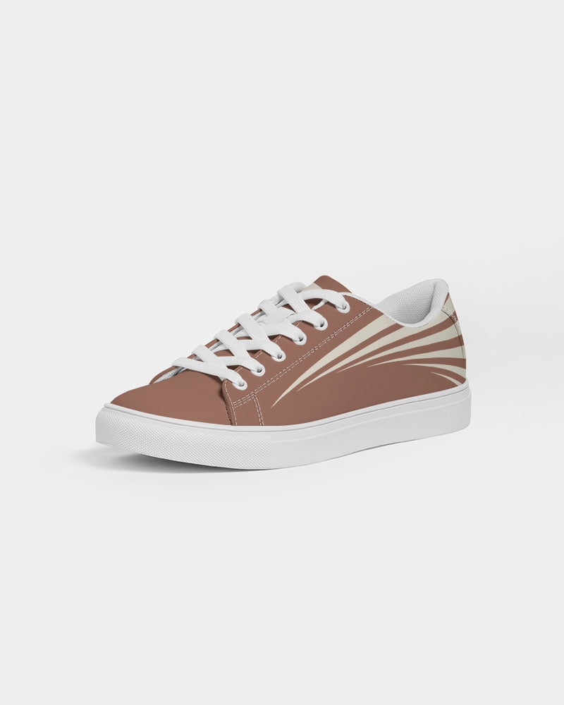 Solid State of Mind Terracotta Men's Faux-Leather Sneaker