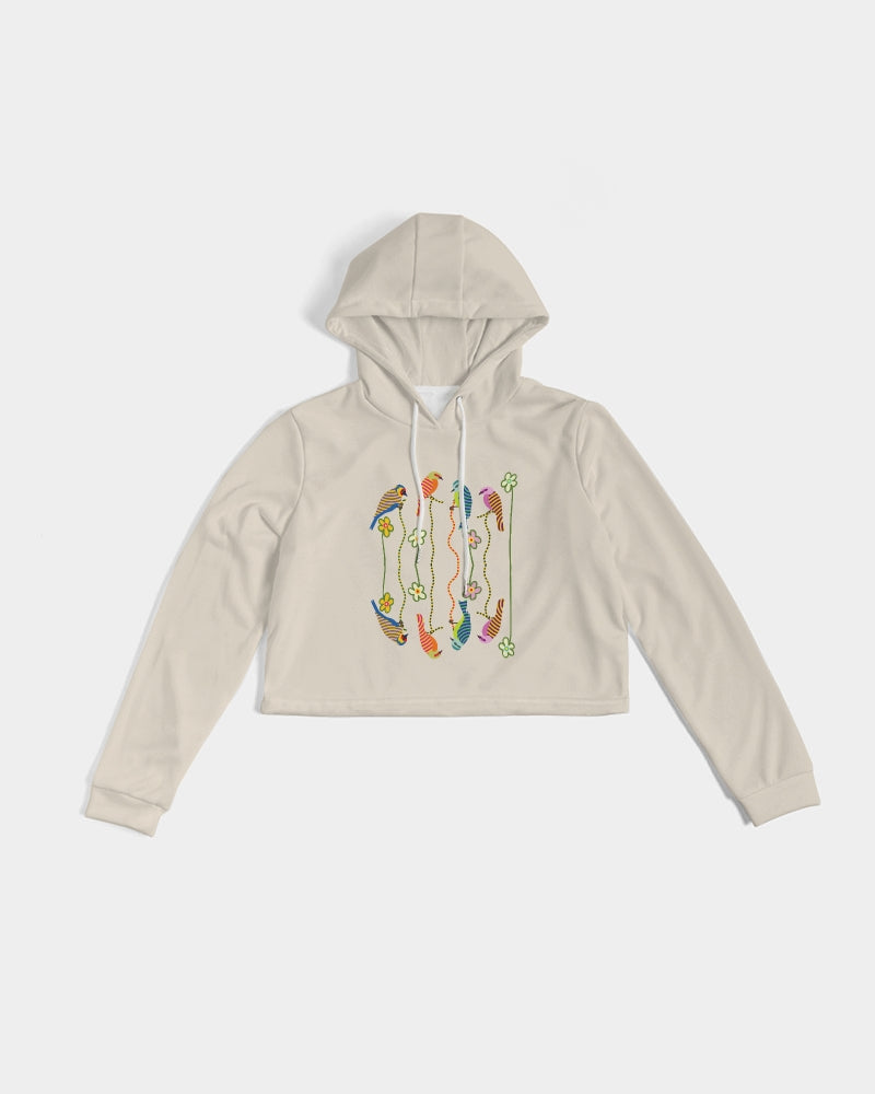 Cool Bird Women's Cropped Hoodie