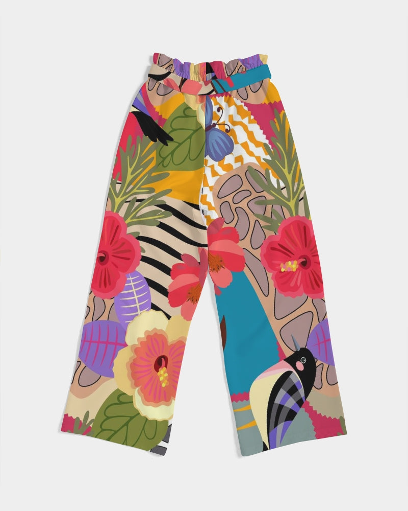 Bird of Paradise Women's High-Rise Wide Leg Pants