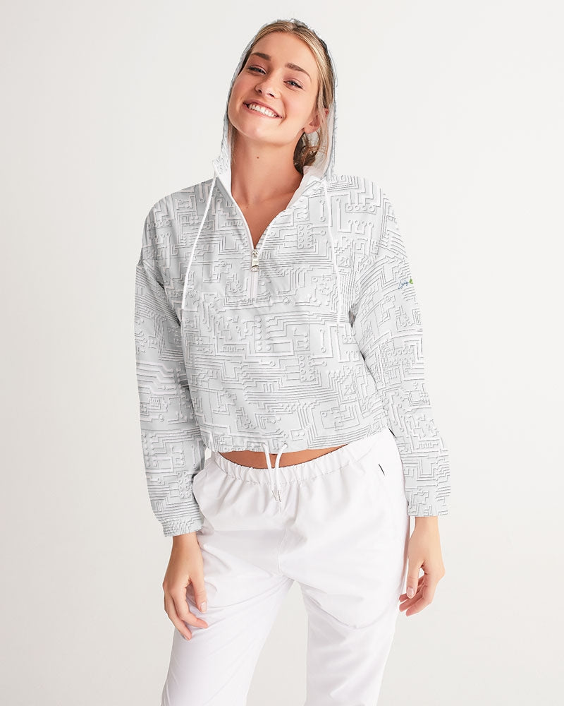 Pure Circuit Women's Cropped Windbreaker