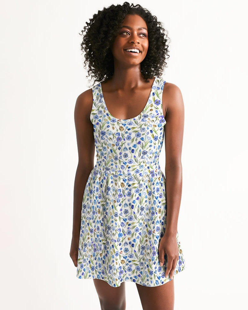 Positano Women's Scoop Neck Skater Dress | Always Get Lucky