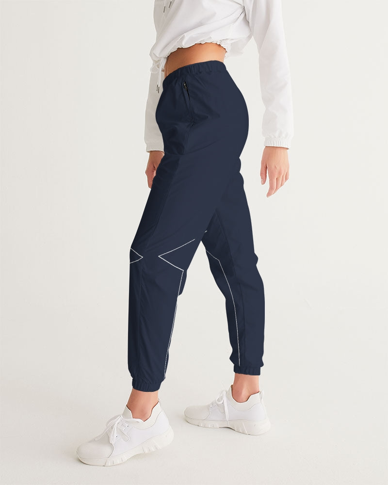 Lucky Lime Navy Geometric Women's Track Pants