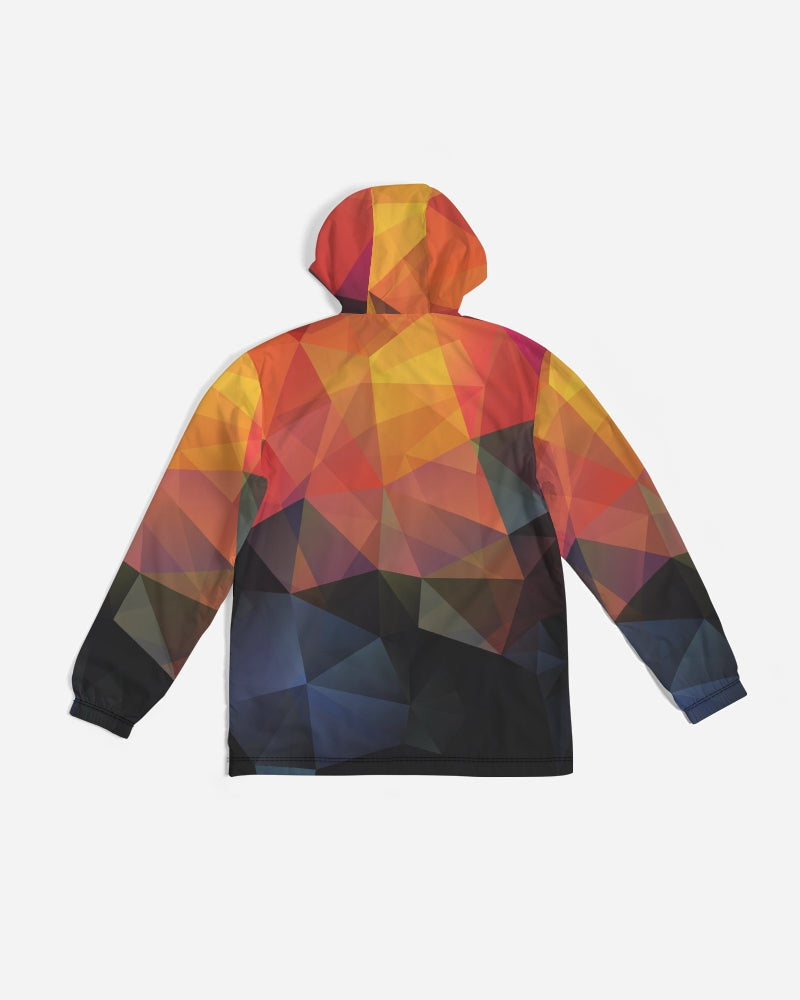 Diamond Cut Men's Windbreaker | Always Get Lucky