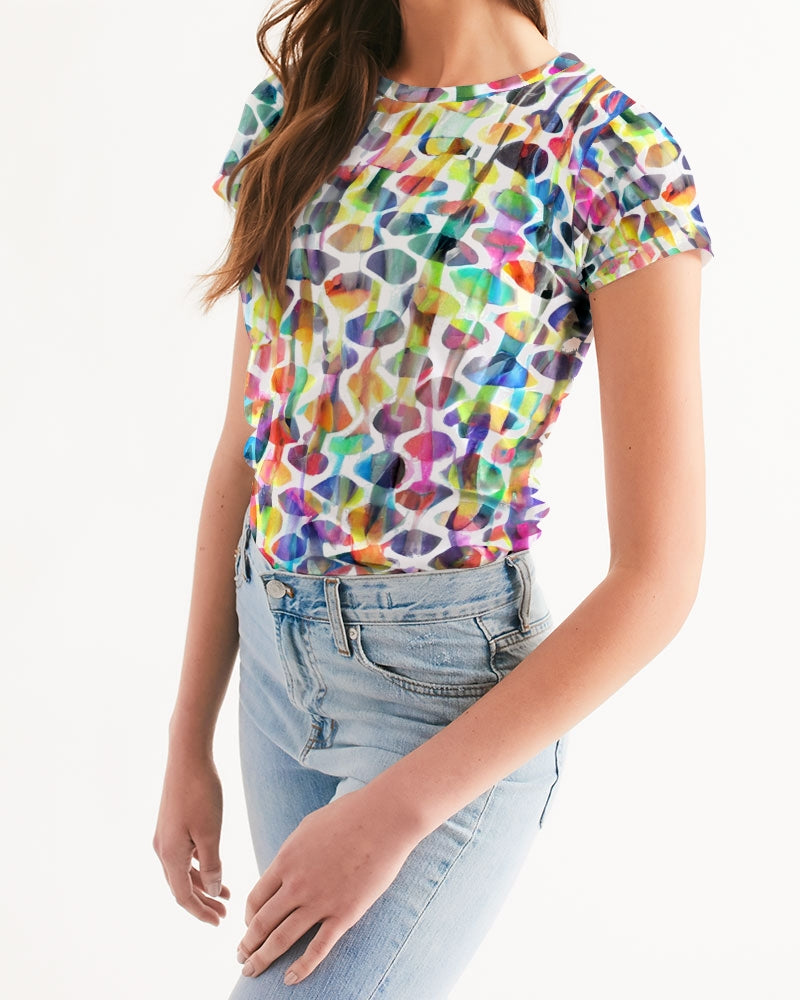 Vieste Women's All-Over Print Tee