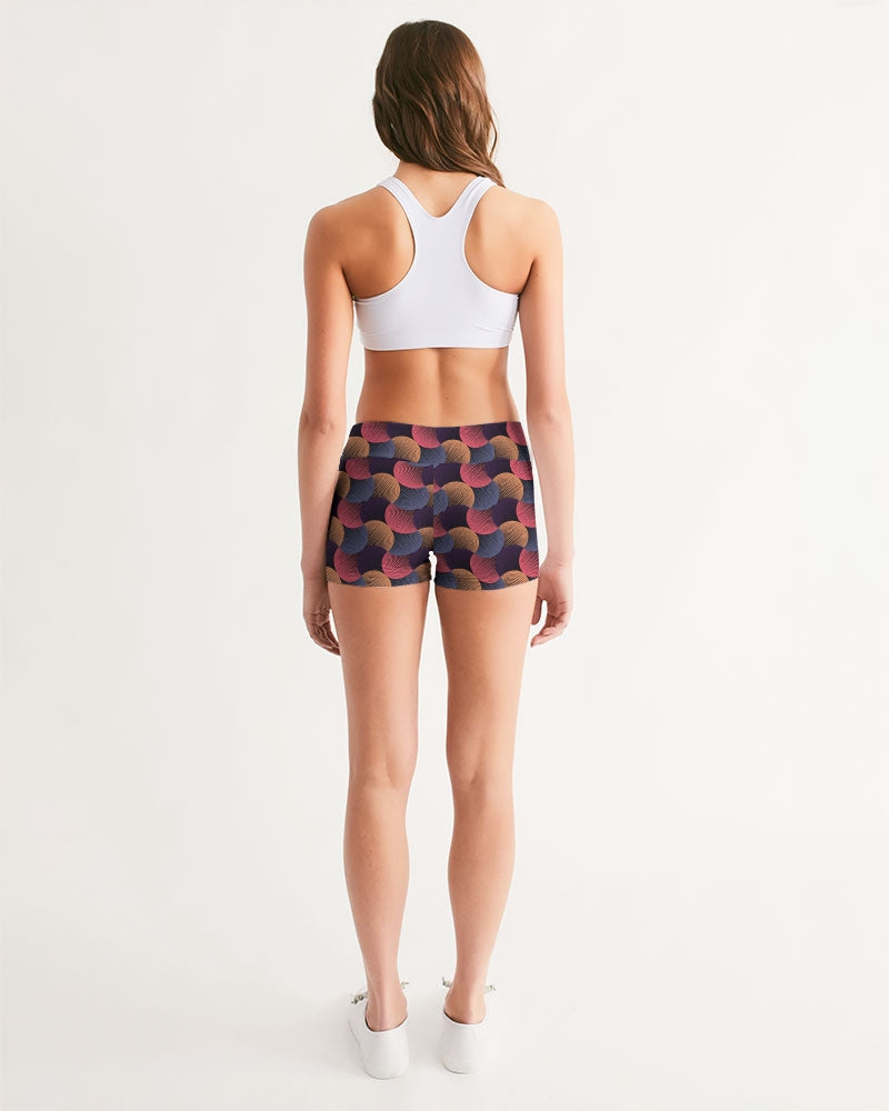 Parquet Women's Mid-Rise Yoga Shorts | Always Get Lucky