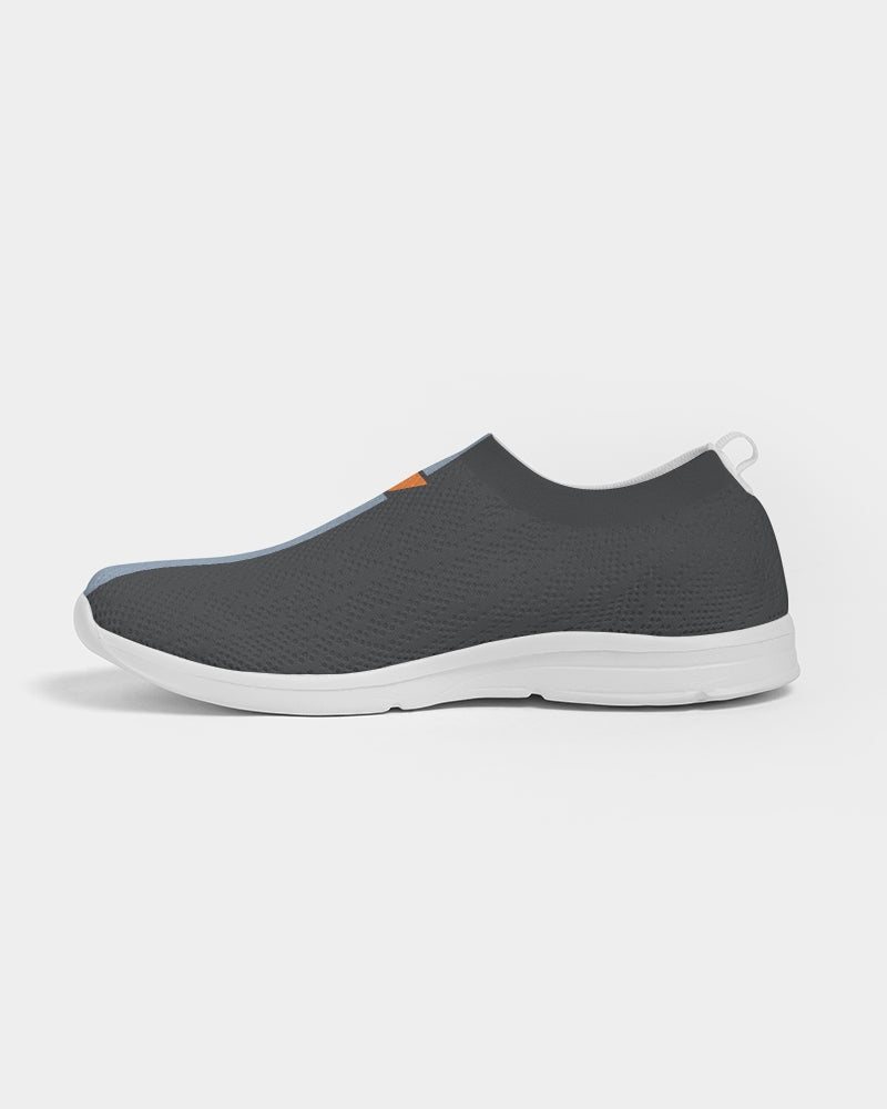 The Split Gray Men's Slip-On Flyknit Shoe