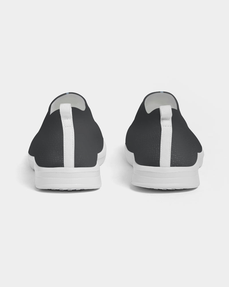 The Split Gray Men's Slip-On Flyknit Shoe