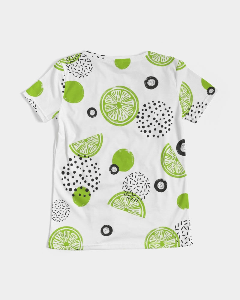 Lime-et-less Women's V-Neck Tee
