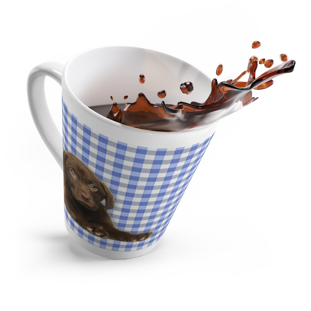 Chocolate Lab Latte Mug
