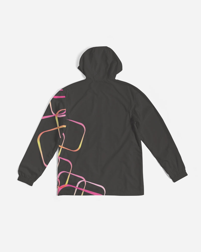 Palm Springs Soft Black Men's Windbreaker
