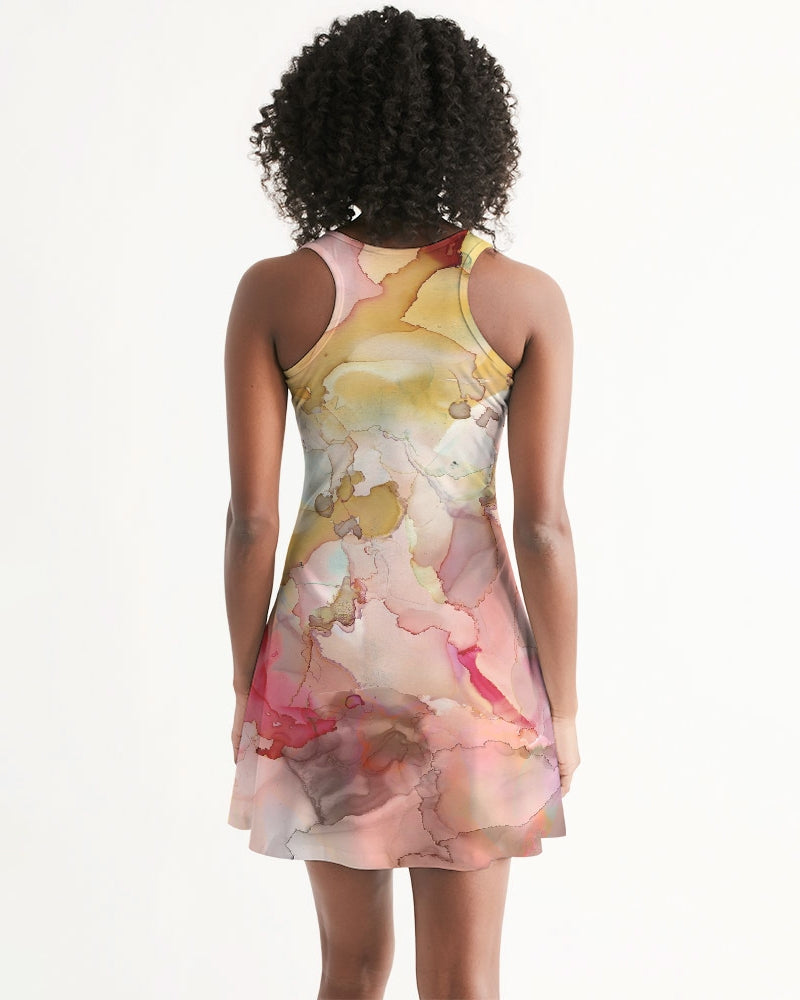 Smoke Gets in Your Eyes Women's Racerback Dress | Always Get Lucky