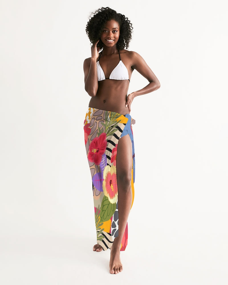 Bird of Paradise Swim Cover Up