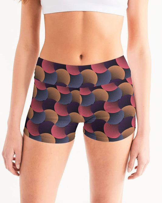 Parquet Women's Mid-Rise Yoga Shorts | Always Get Lucky