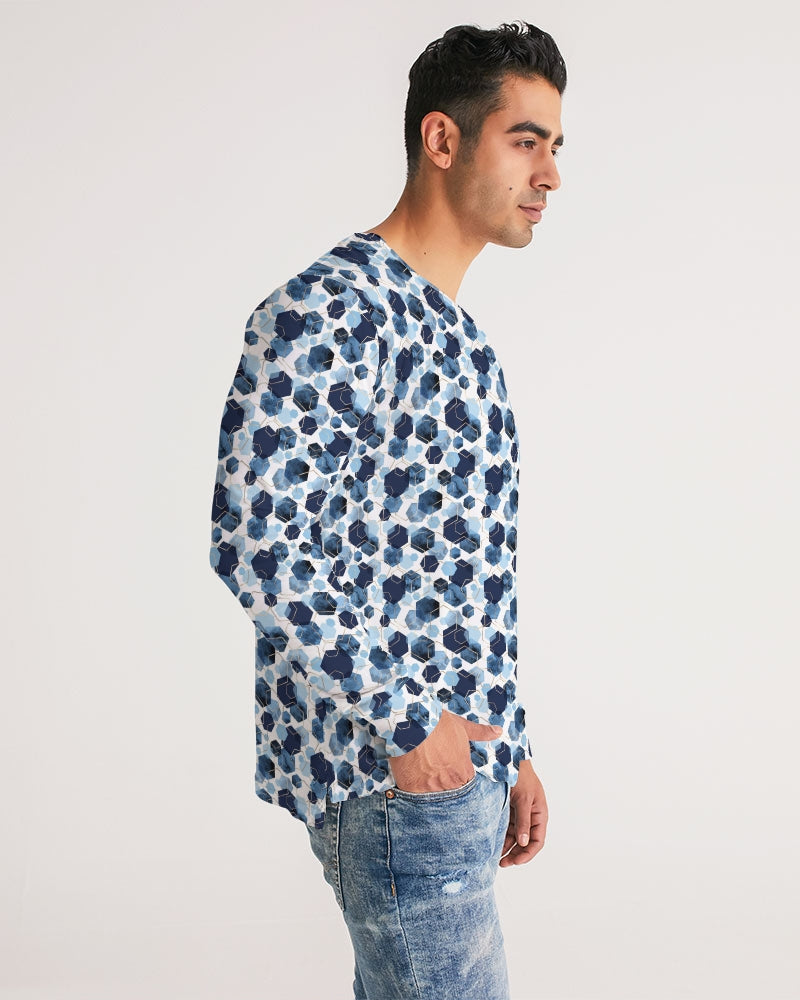 Night Diamonds Men's Long Sleeve Tee