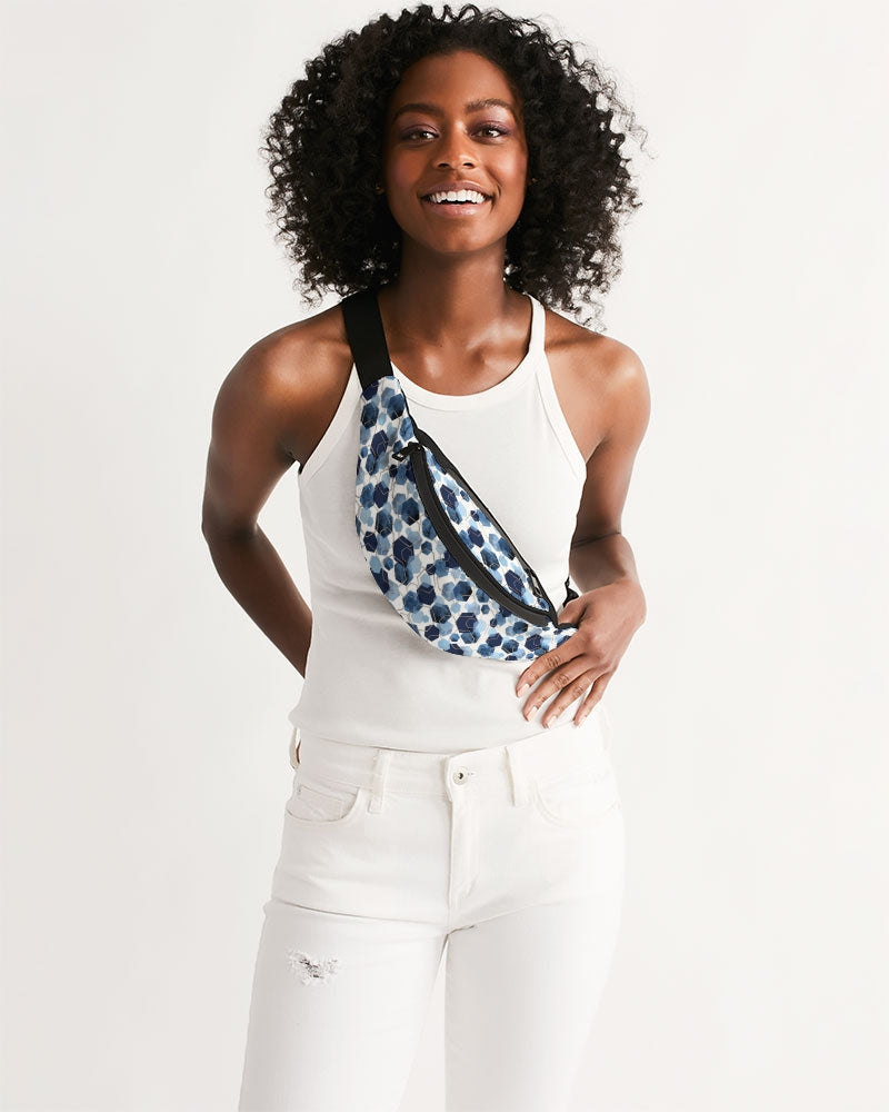 Night Diamonds Crossbody Sling Bag