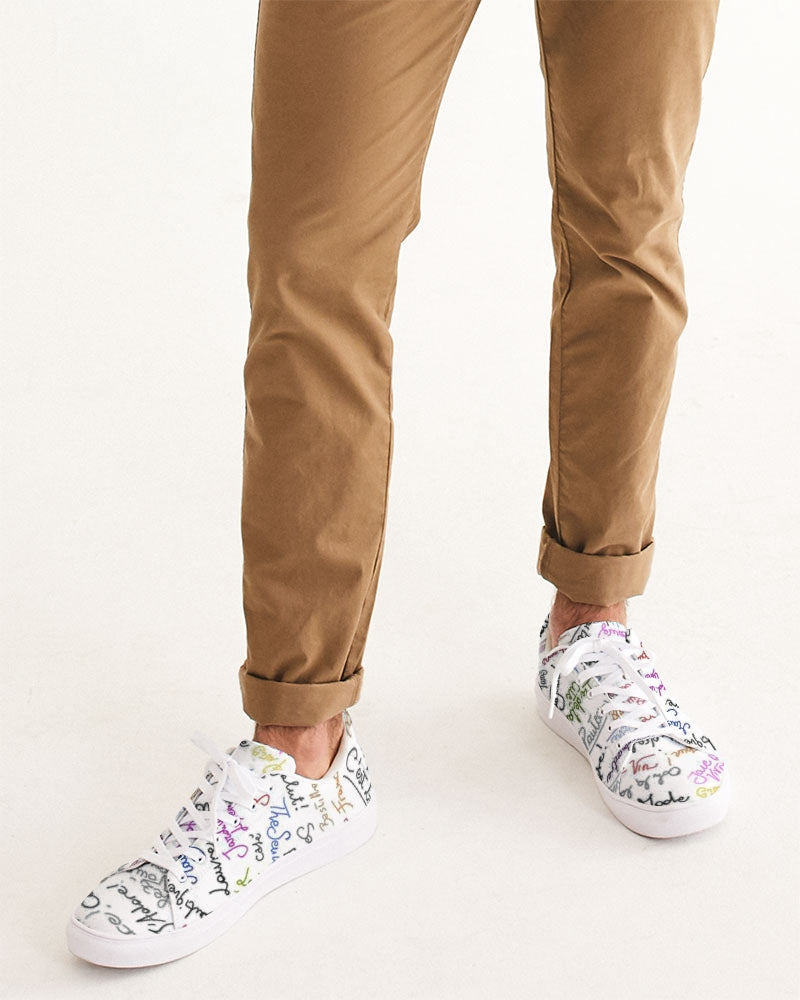Paris Men's Faux-Leather Sneaker
