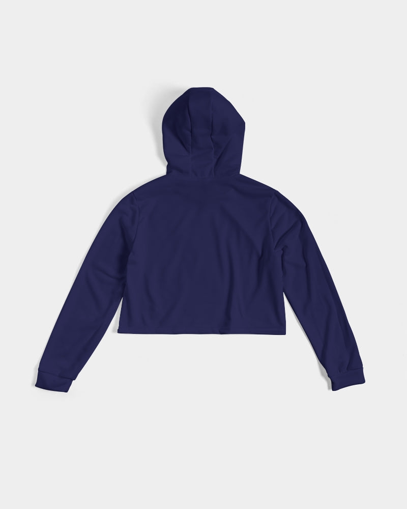 Nocturne Women's Cropped Hoodie | Always Get Lucky