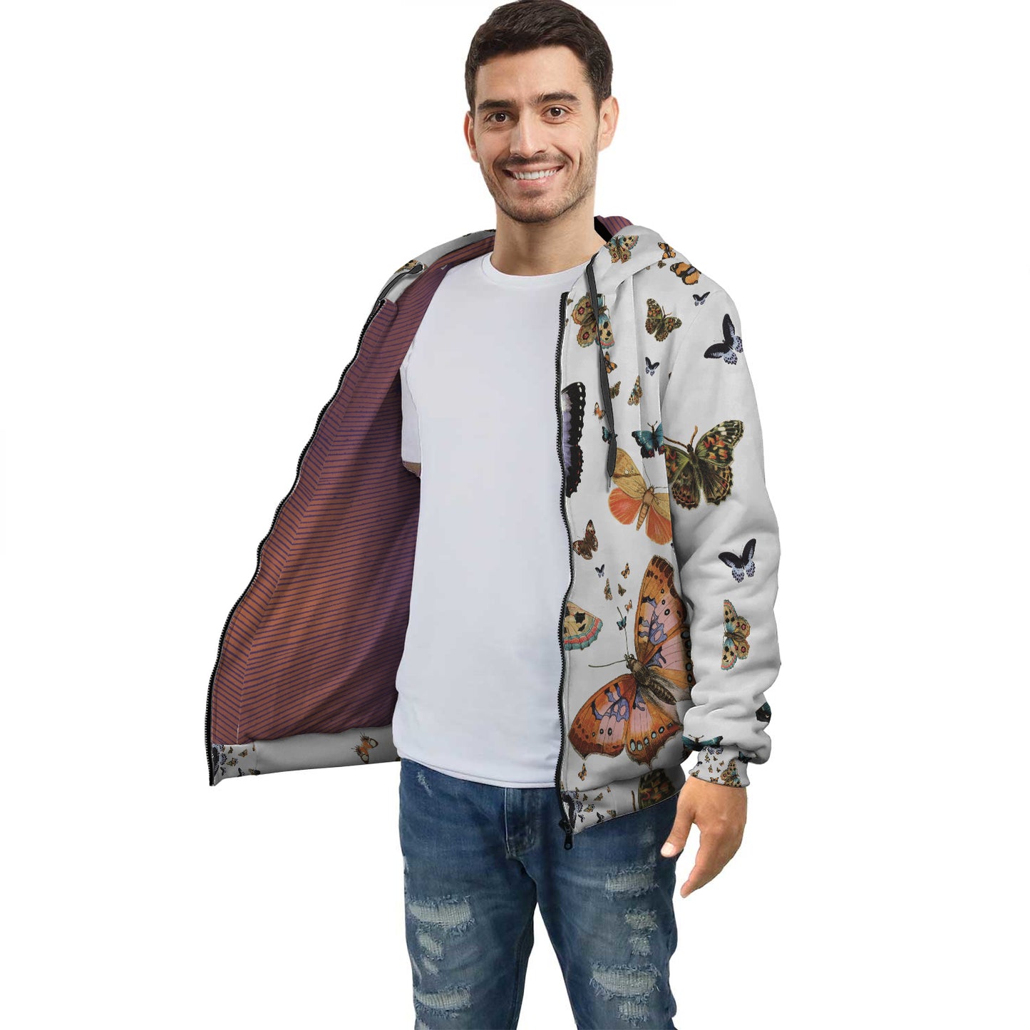 NADREAMING Zipped Hoodie