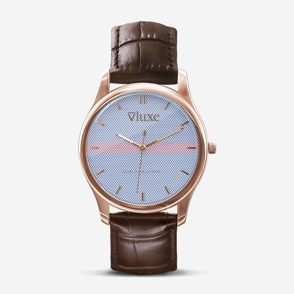 Bone Blue Classic Fashion Unisex Print Black Quartz Watch | Always Get Lucky